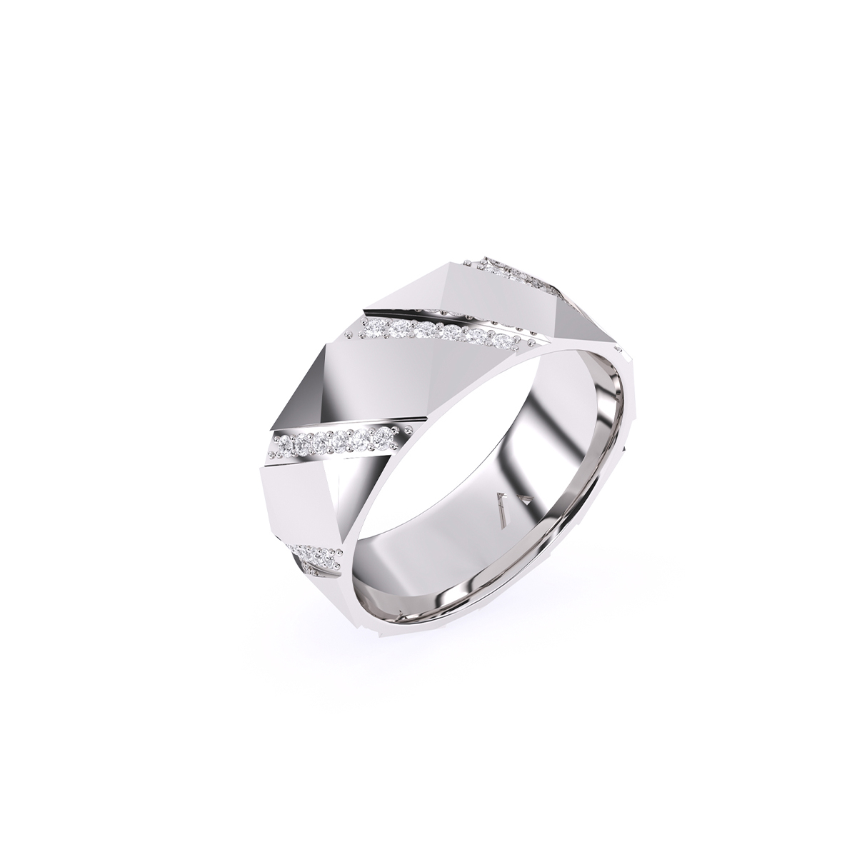 Lab Grown Diamond Wedding Wide Couple Set